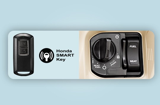 Hệ thống Smart Key cùng bộ điều khiển FOB của Honda Lead 125 Hệ thống Smart Key cùng bộ điều khiển FOB của Honda Lead 125