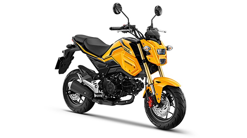 Màu vàng, tem đen trên Honda MSX 125SF 2020