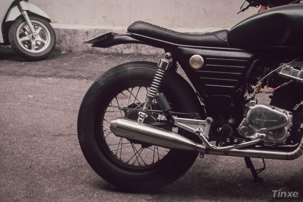 Lon pô trên bản độ LA250 