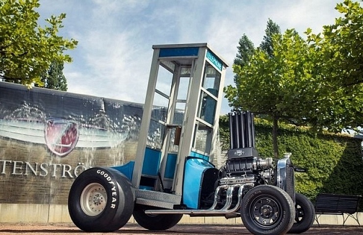 Một chiếc hot rod kỳ lạ ra đời cách đây hơn 4 thập kỷ Một chiếc hot rod kỳ lạ ra đời cách đây hơn 4 thập kỷ