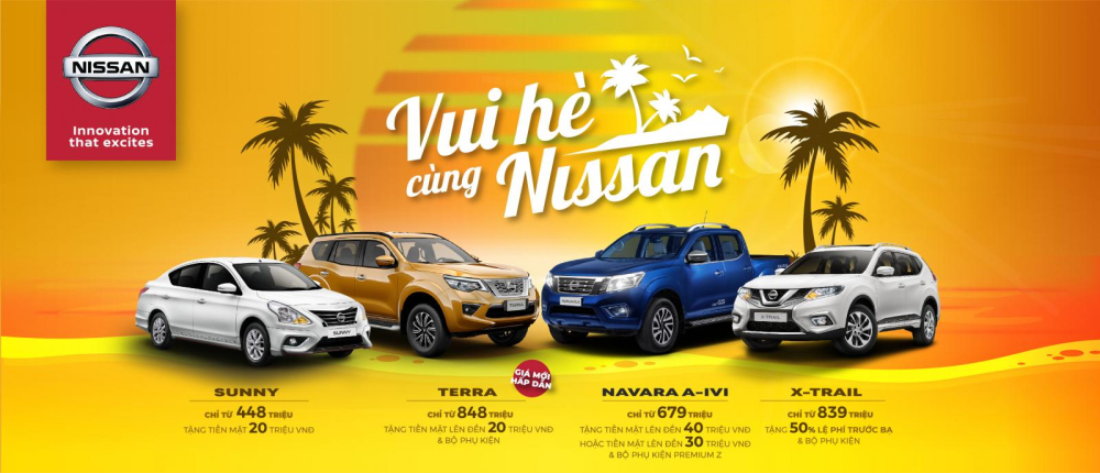 Nissan triển khai chương trình khuyến mãi trong tháng 5 với nhiều ưu đãi hấp dẫn Nissan triển khai chương trình khuyến mãi trong tháng 5 với nhiều ưu đãi hấp dẫn
