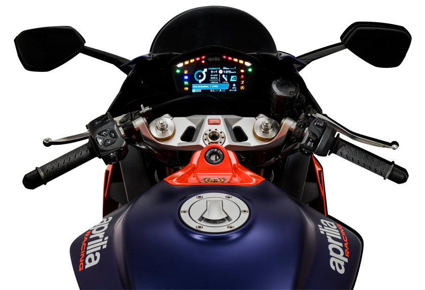 Aprilia RS660 sở hữu màn hình màu TFT Aprilia RS660 sở hữu màn hình màu TFT