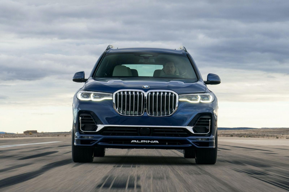 Thiết kế đầu xe của Alpina XB7 2021 Thiết kế đầu xe của Alpina XB7 2021