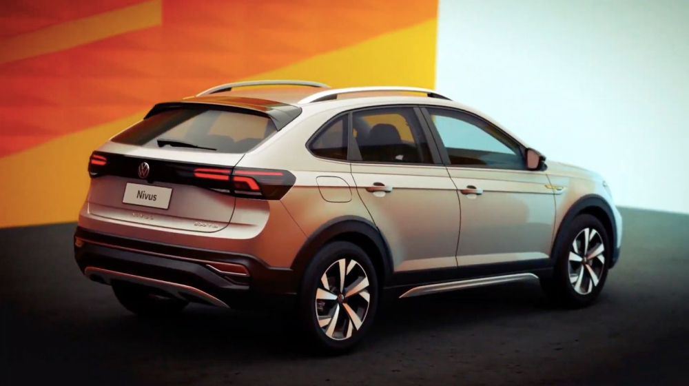 Volkswagen Nivus 2021 nhìn từ phía sau Volkswagen Nivus 2021 nhìn từ phía sau