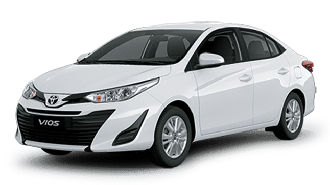 Giá xe Toyota Vios màu trắng