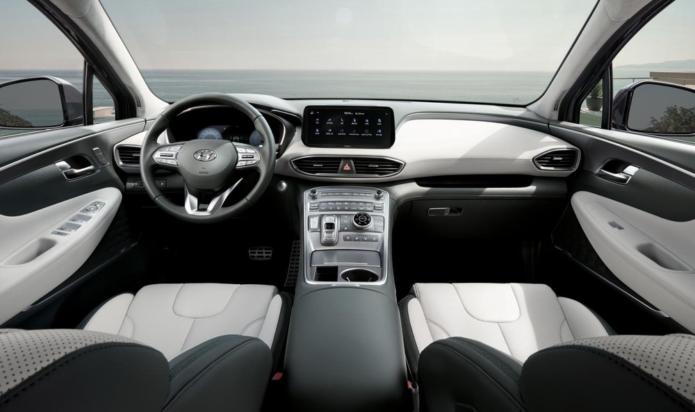 Hyundai Santa Fe 2021 bản "full option" lần đầu tiên bị bắt gặp trên ...