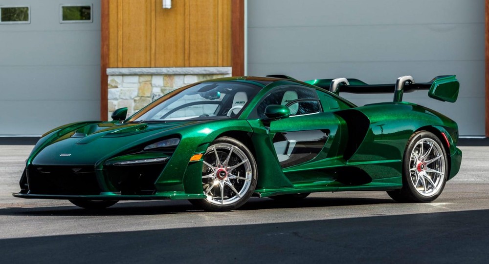 McLaren Senna xanh lá
