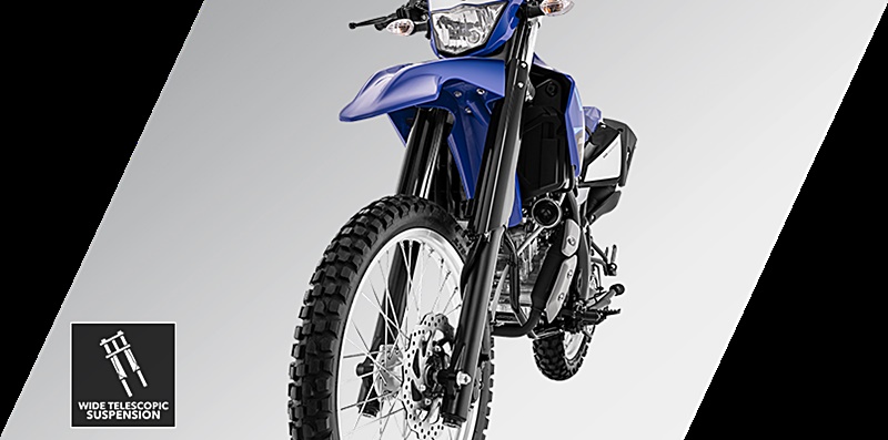 Cặp phuộc cao to trên Yamaha WR155 2020 dù không phải USD Cặp phuộc cao to trên Yamaha WR155 2020 dù không phải USD