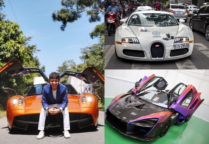Bộ 3 siêu xe hypercar tại Việt Nam