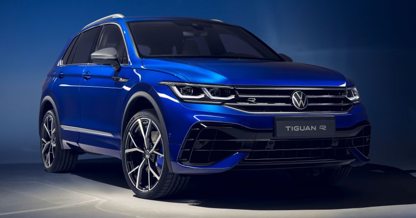 suv cỡ nhỏ volkswagen tiguan bản facelift trình làng với