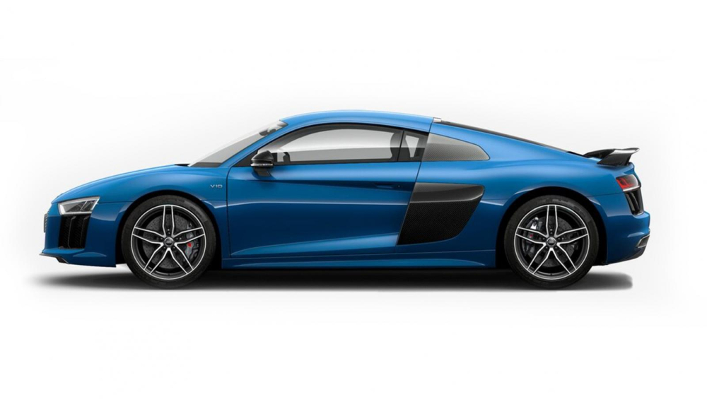 Audi R8 xanh