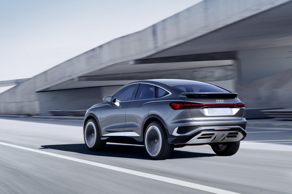 Đuôi xe Audi Q4 Sportback e-tron Đuôi xe Audi Q4 Sportback e-tron