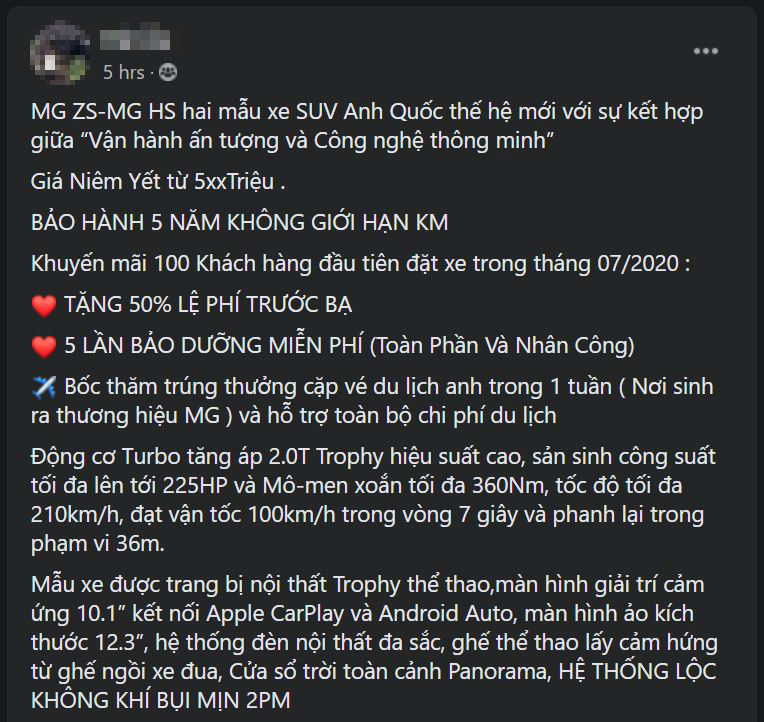 Các tư vấn bán hàng đã bắt đầu nhận đặt cọc MG ZS và MG HS Các tư vấn bán hàng đã bắt đầu nhận đặt cọc MG ZS và MG HS