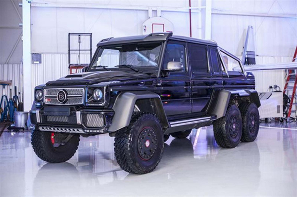 Mercedes-Benz G63 AMG 6x6 đen