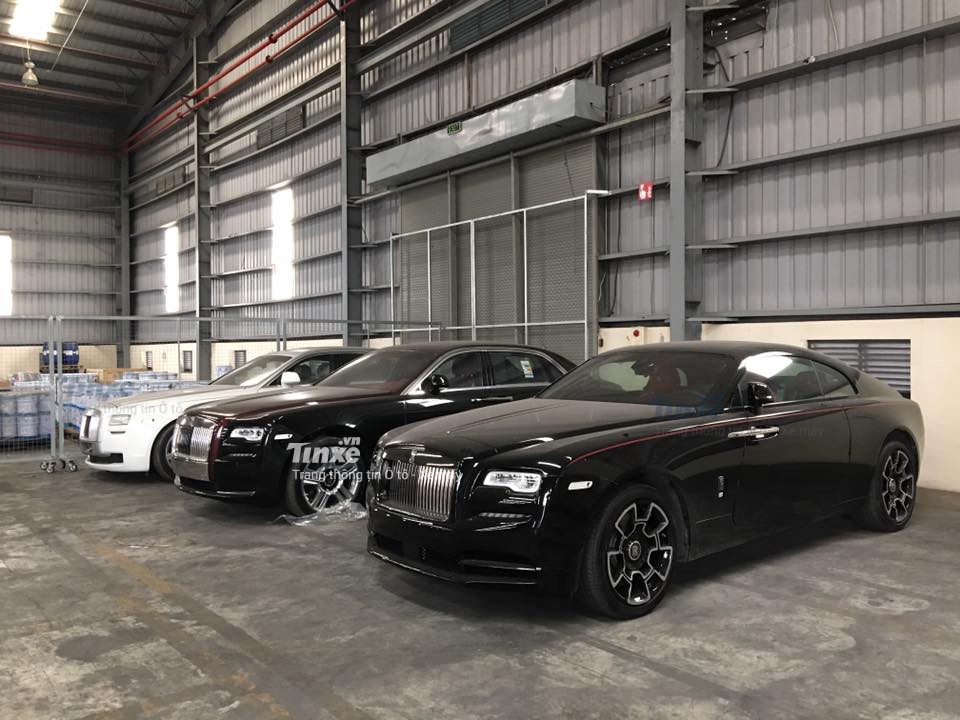 Rolls-Royce Wraith crna značka u Vijetnamu