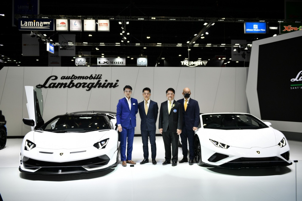 Chiêm ngưỡng dàn siêu xe gần 100 tỷ đồng ở gian hàng Lamborghini tại triển  lãm Bangkok Motor Show 2020