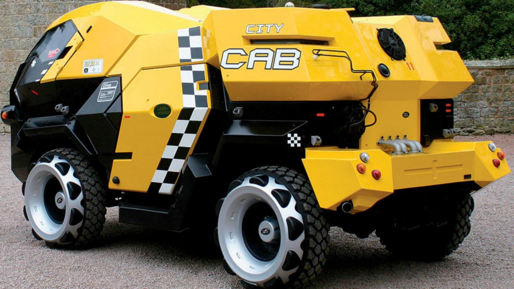 Tất nhiên City Cab chỉ được cái vẻ ngoài và nội thất Tất nhiên City Cab chỉ được cái vẻ ngoài và nội thất tương lai mà thôi