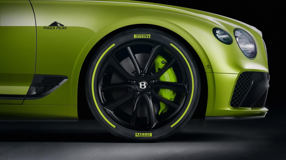 Bentley Continental GT Pikes Peak có màu sơn xanh Radium độc quyền từ Mulliner Bentley Continental GT Pikes Peak có màu sơn xanh Radium độc quyền từ Mulliner