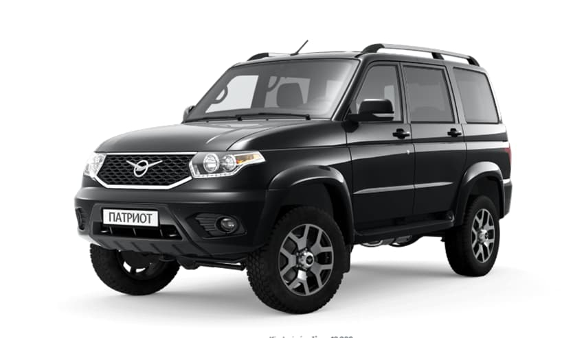 UAZ Patriot màu đen