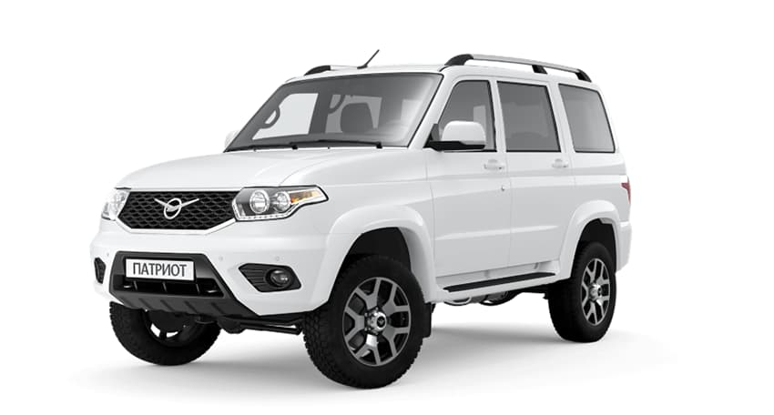 UAZ Patriot màu trắng