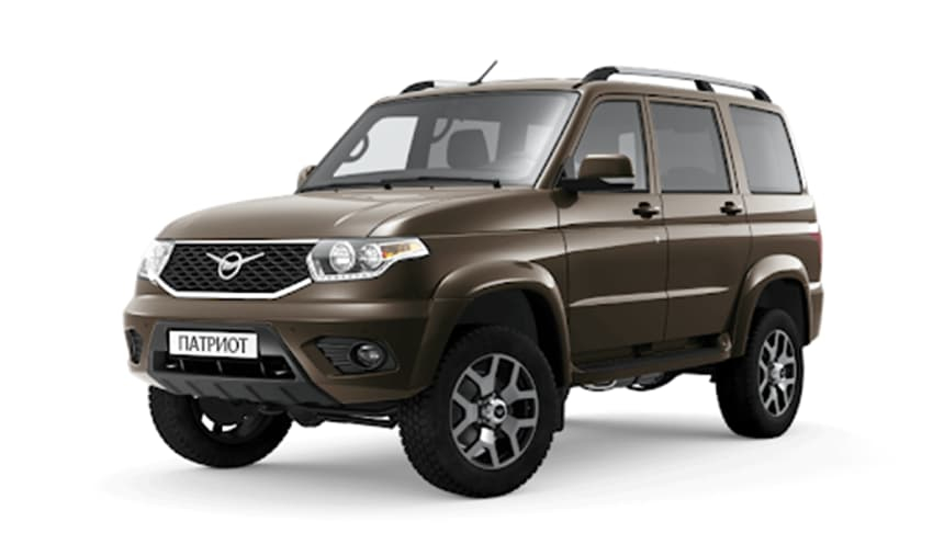 UAZ Patriot màu nâu vàng