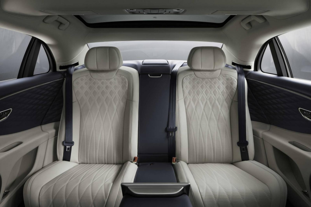 Hàng ghế sau của Bentley Flying Spur thế hệ thứ 3 Hàng ghế sau của Bentley Flying Spur thế hệ thứ 3