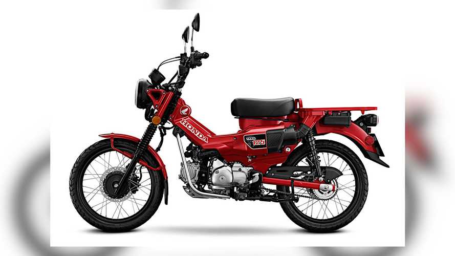 Hình ảnh chiếc Honda Trail 125 ABS 2021