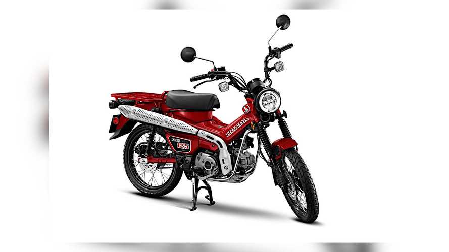 Tổng thể chiếc Honda Trail 125 ABS 2021
