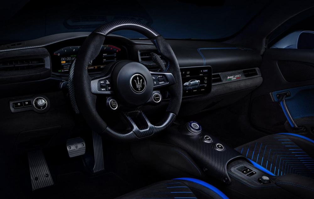 Nội thất bên trong Maserati MC20 2021 Nội thất bên trong Maserati MC20 2021