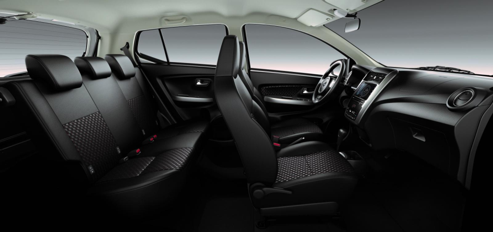Khoang nội thất bên trong xe Toyota Wigo 2020