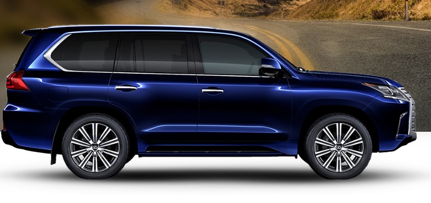 Lexus LX570 màu Deep Blue Mica Lexus LX570 màu Deep Blue Mica