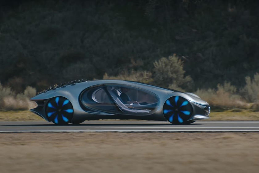 Chi tiết MercedesBenz Vision AVTR  mẫu xe lấy cảm hứng từ Avatar