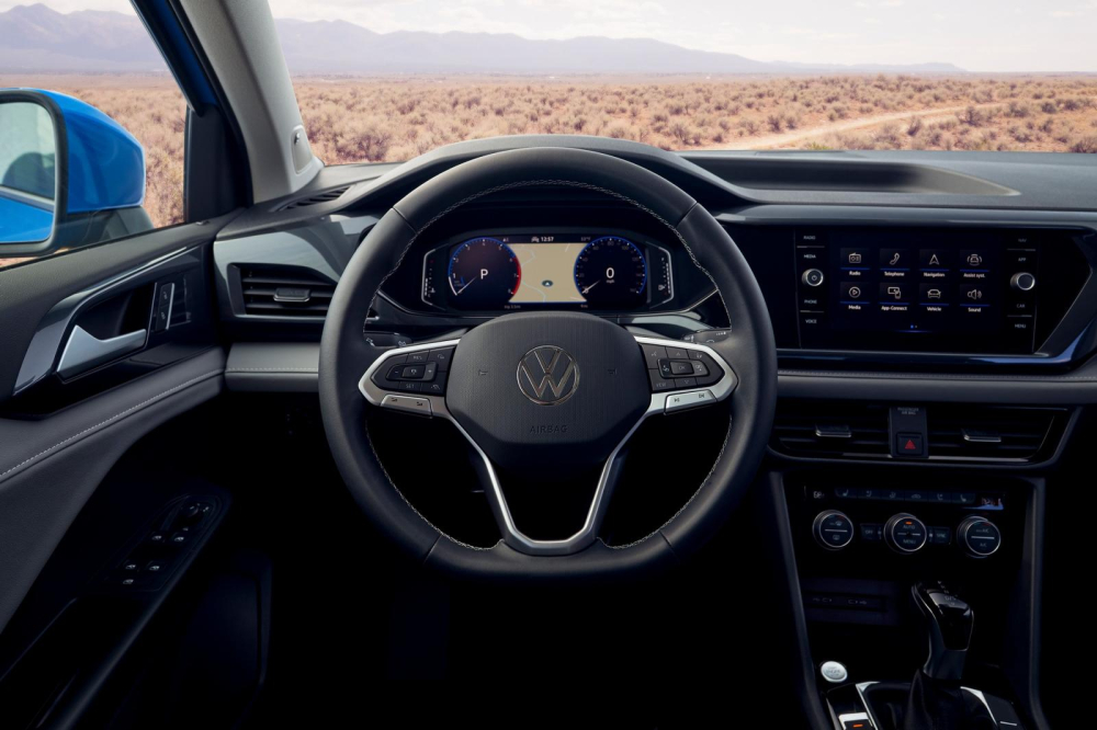 Vô lăng của Volkswagen Taos 2022
