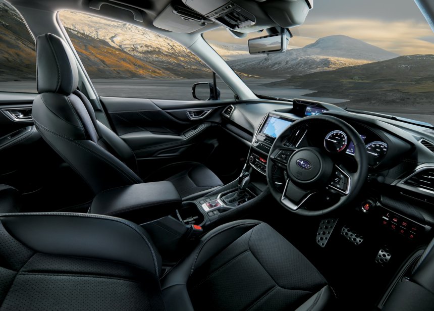 Nội thất bên trong Subaru Forester Sport 2021