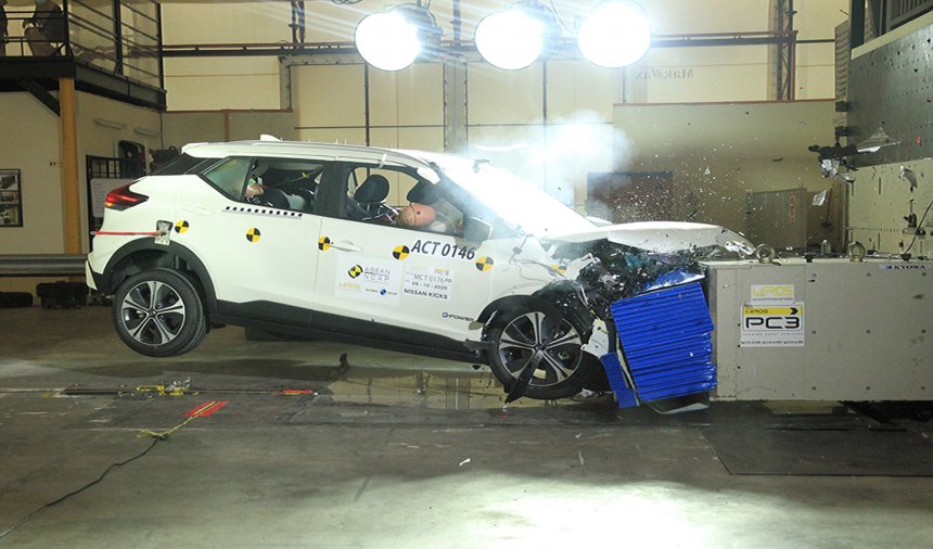 Nissan Kicks trong thử nghiệm an toàn của ASEAN NCAP Nissan Kicks trong thử nghiệm an toàn của ASEAN NCAP