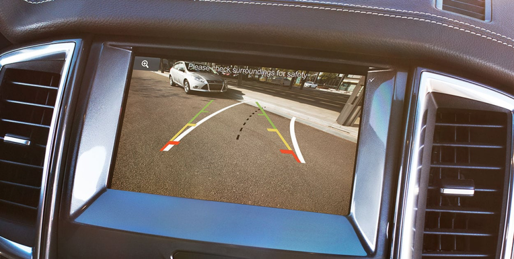 Camera lùi của Ford Everest 2021 Camera lùi của Ford Everest 2021