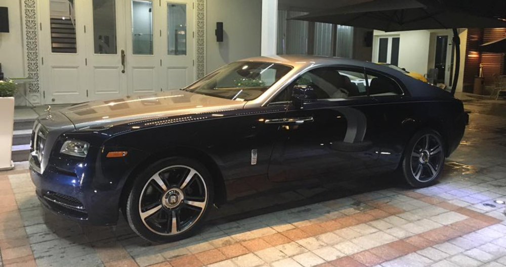 Rolls-Royce Wraith của gia đình Phan Thành Rolls-Royce Wraith của gia đình Phan Thành