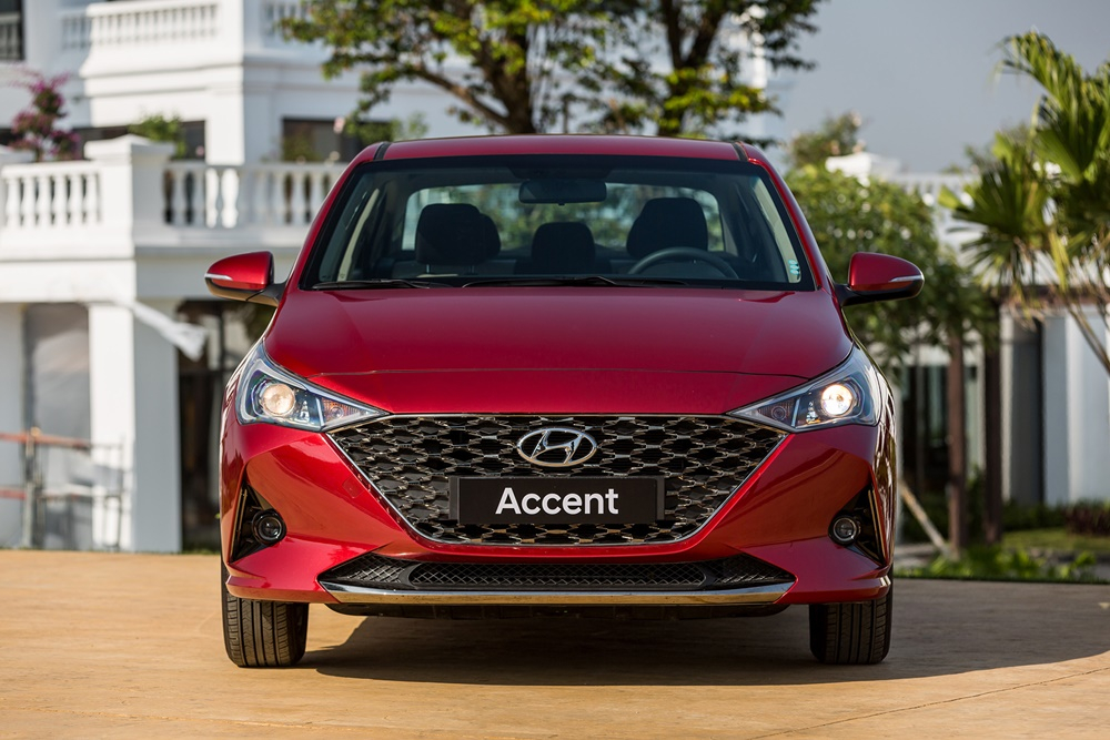 Ngoại thất của Hyundai Accent