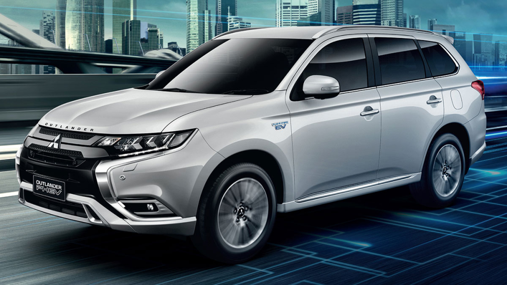 Thiết kế đầu xe của Mitsubishi Outlander PHEV 2021 Thiết kế đầu xe của Mitsubishi Outlander PHEV 2021