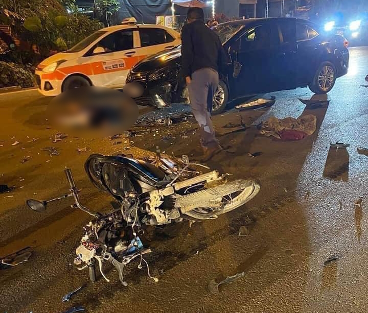 Vụ tai nạn làm 1 em học sinh tử vong tại chỗ, 2 em còn lại bị chấn thương khá nặng