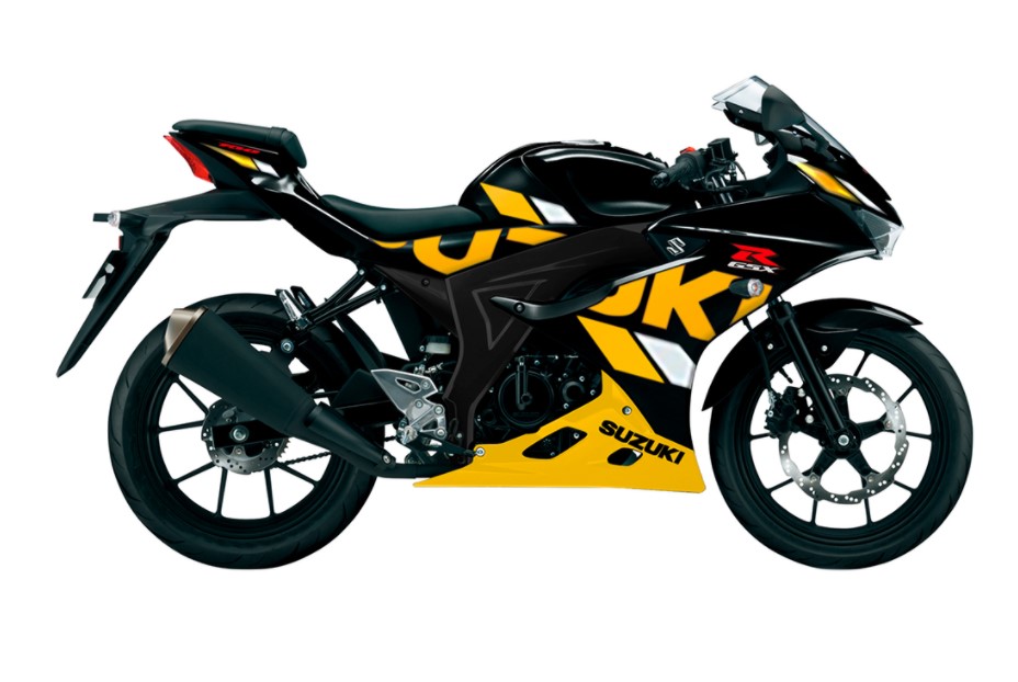 Suzuki GSX-R150 màu đen vàng Suzuki GSX-R150 màu đen vàng