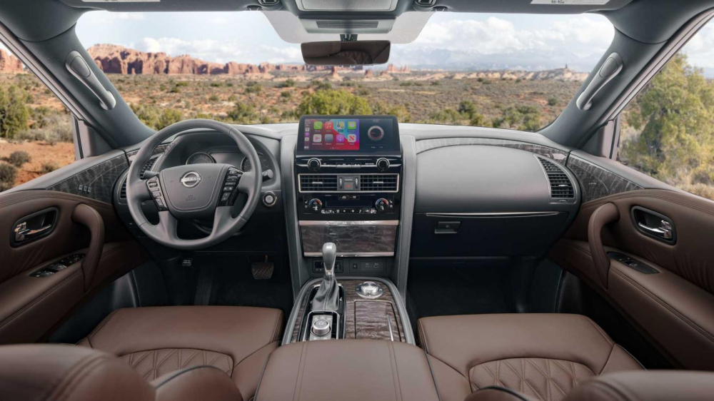 Nội thất bên trong Nissan Armada 2021 Nội thất bên trong Nissan Armada 2021