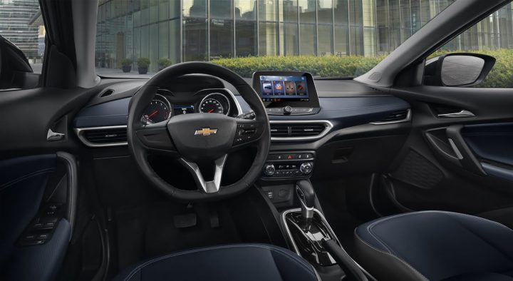 Nội thất của Chevrolet Tracker 2021 bản LT Nội thất của Chevrolet Tracker 2021 bản LT