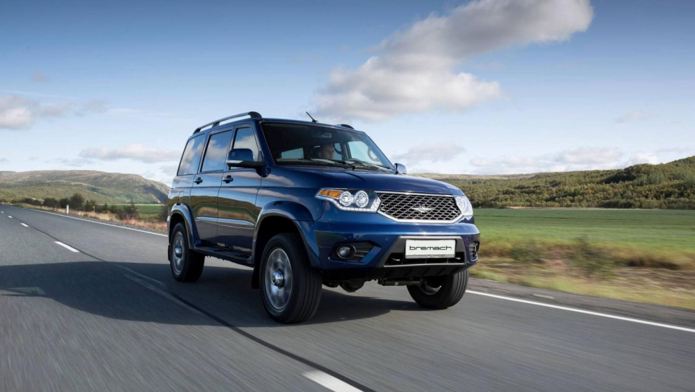 UAZ Patriot 4×4 được đổi tên thành Bremach Taos để gia nhập thị trường Mỹ UAZ Patriot 4×4 được đổi tên thành Bremach Taos để gia nhập thị trường Mỹ