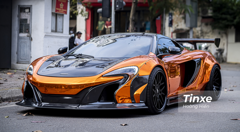 McLaren 650S Spider của đại gia Dương Kon được nhập khẩu về Việt Nam hồi tháng 4/2016.