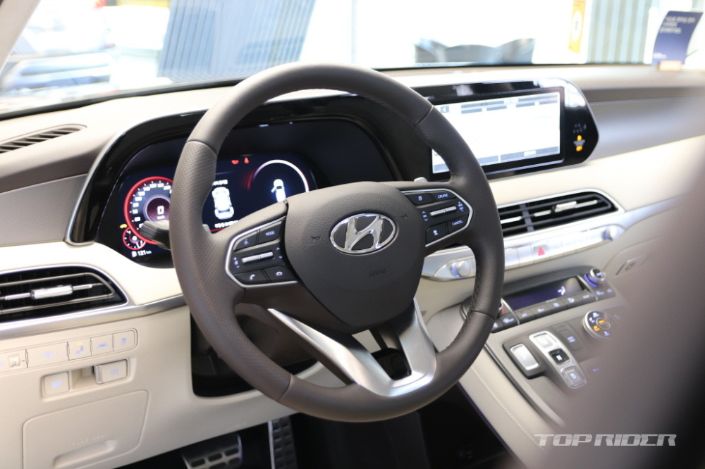 Khoang lái của Hyundai Palisade VIP 2021 Khoang lái của Hyundai Palisade VIP 2021
