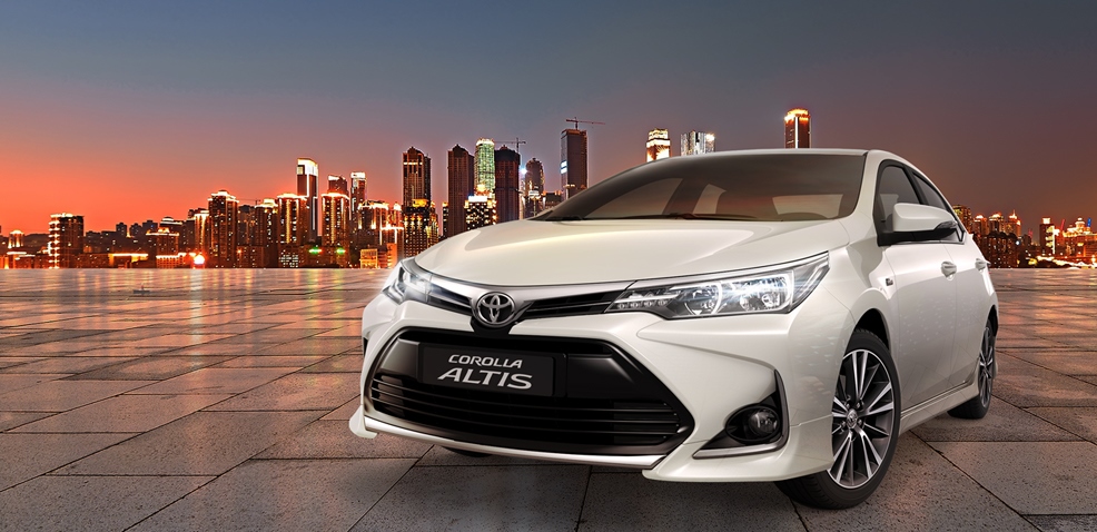 Hình ảnh tổng quan của Toyota Corolla Altis. Hình ảnh tổng quan của Toyota Corolla Altis.