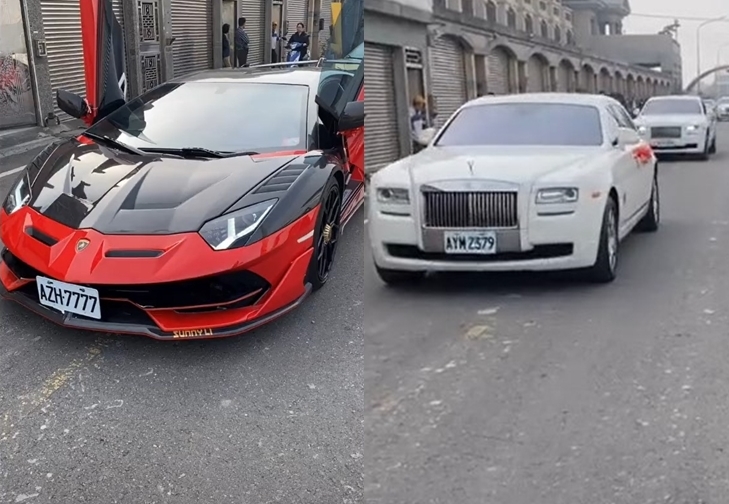 Lamborghini Aventador SVJ và đoàn xe Rolls-Royce rước dâu Lamborghini Aventador SVJ và đoàn xe Rolls-Royce rước dâu