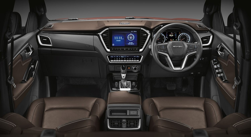 Tổng thể nội thất của Isuzu D-Max 2021. Tổng thể nội thất của Isuzu D-Max 2021.