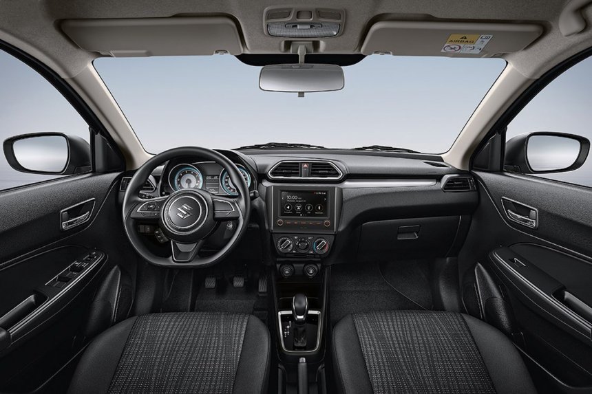 Nội thất bên trong Suzuki Dzire 2021 Nội thất bên trong Suzuki Dzire 2021